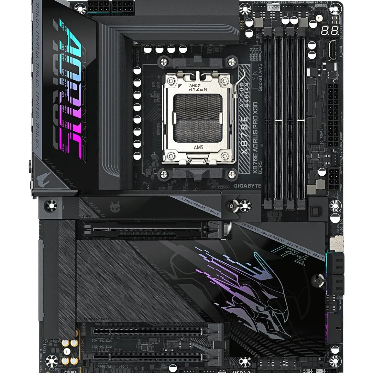 Gigabyte AORUS Pro X3D AMD X870E So.AM5 DDR5 ATX Bulk