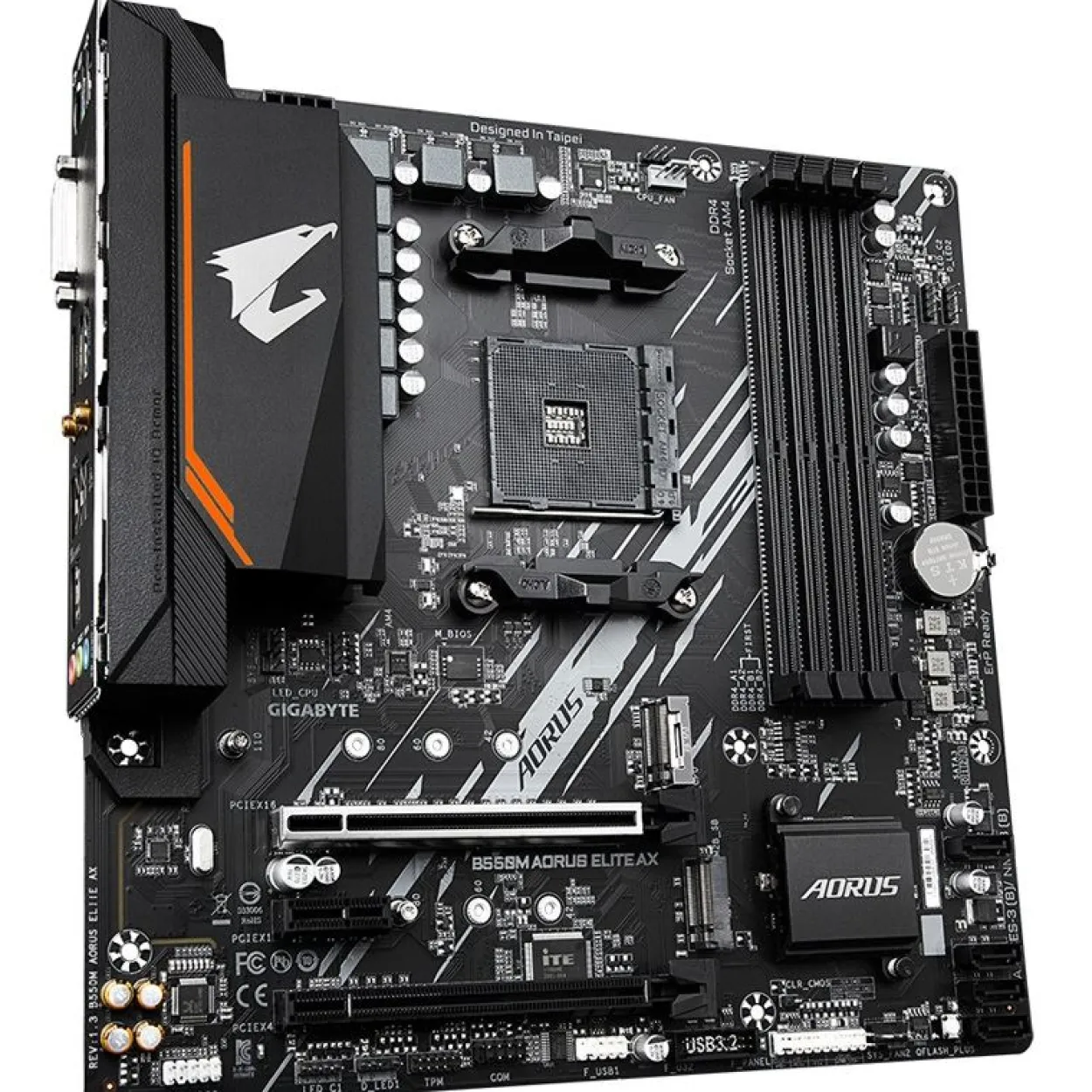 Gigabyte B550M AORUS Elite AX AMD B550 So.AM4 DDR4 mATX Retail