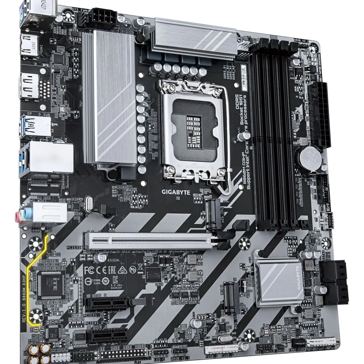 Gigabyte B860M D3HP Intel B860 So.1851 DDR5 mATX Retail
