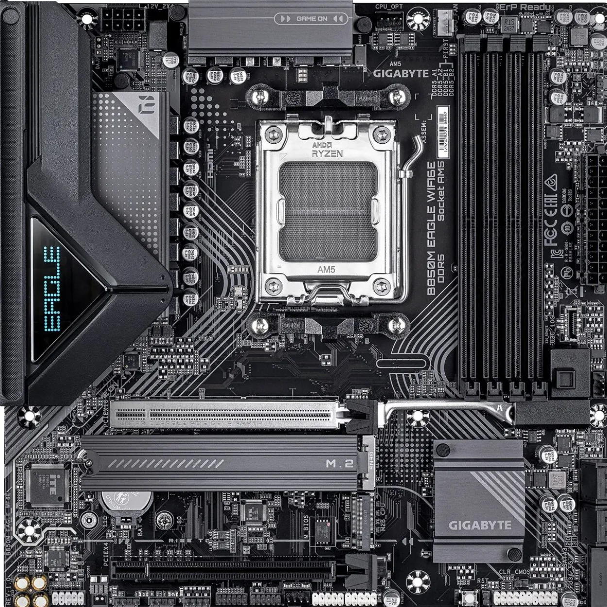 Gigabyte B850M Eagle WIFI6E AMD B850 So.AM5 DDR5 µATX Retail