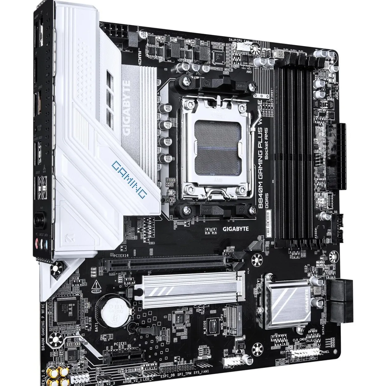 Gigabyte B840M Gaming Plus WIFI6E AMD B840 So.AM5 DDR5 µATX Retail