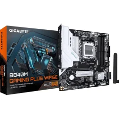 Gigabyte B840M Gaming Plus WIFI6E AMD B840 So.AM5 DDR5 µATX Retail