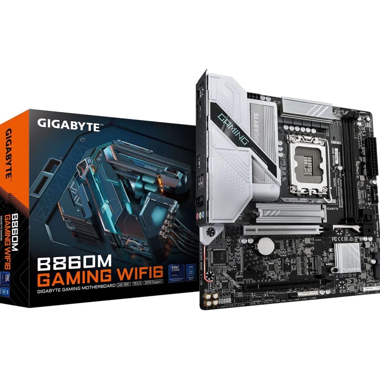 Gigabyte B860M Gaming WIFI6 Intel B860 So.1851 DDR5 µATX Retail