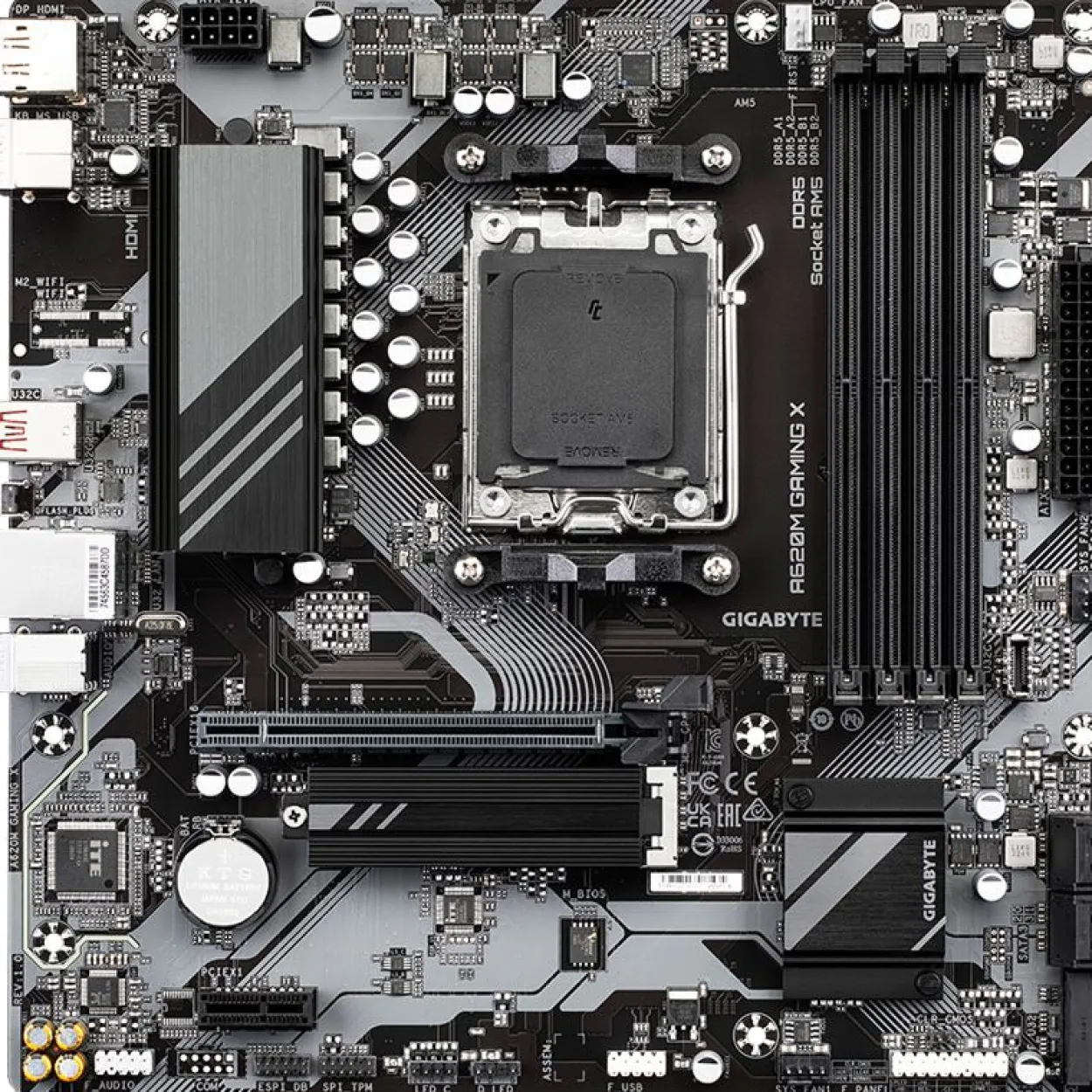 Gigabyte Gaming X AMD A620 So.AM5 DDR5 mATX Retail