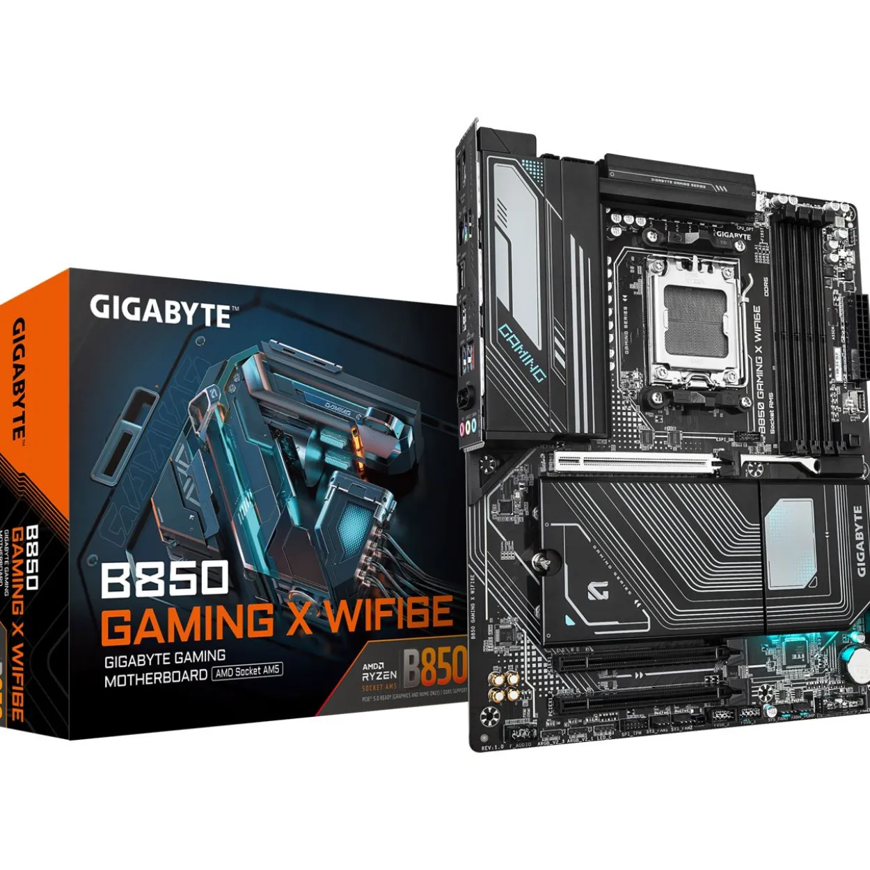 Gigabyte GAMING X WIFI6E AMD B850 So.AM5 DDR5 ATX Retail
