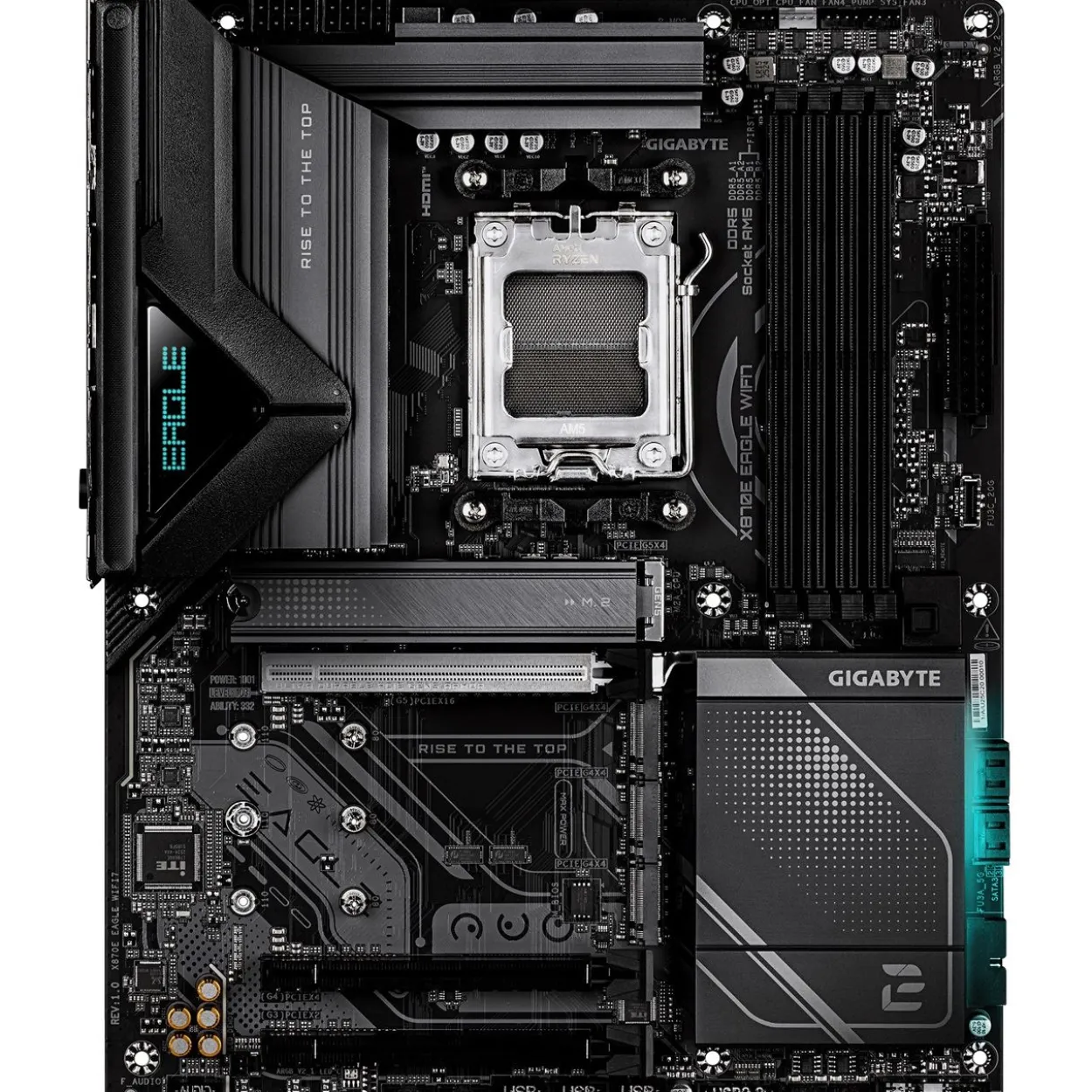 Gigabyte X870E EAGLE WIFI7 ATX / AM5 / X870E / 4xDDR5 / 4x SATA, 4x M.2