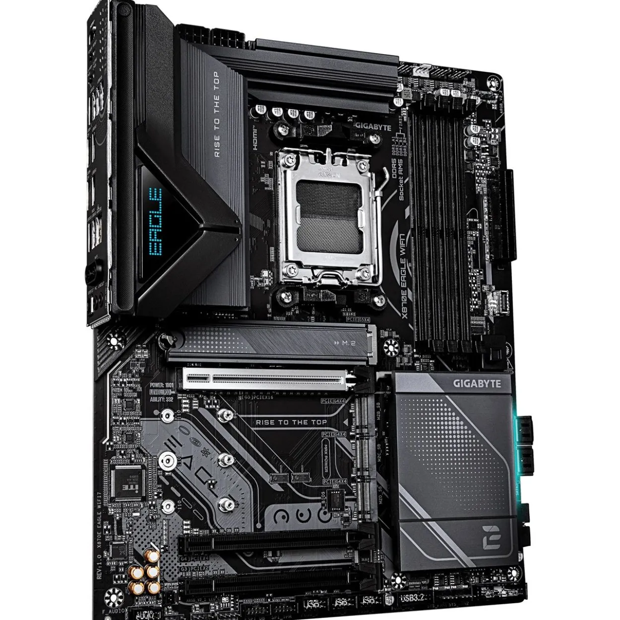 Gigabyte X870E EAGLE WIFI7 ATX / AM5 / X870E / 4xDDR5 / 4x SATA, 4x M.2