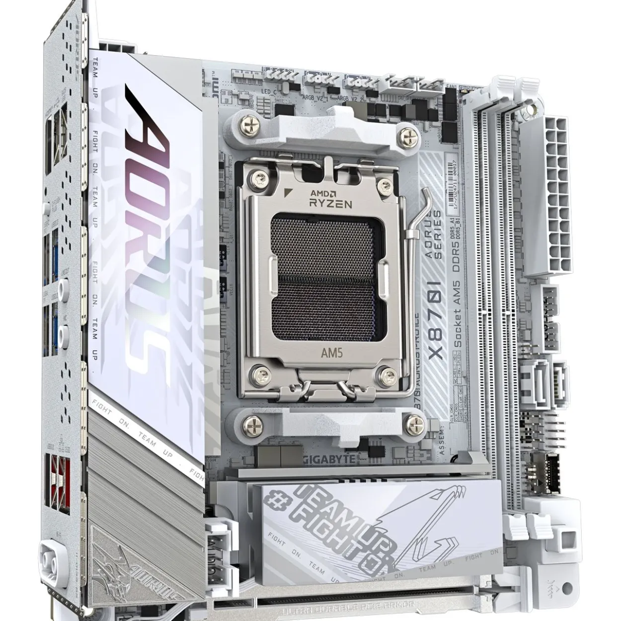 Gigabyte X870I AORUS pro ICE AMD X870 So.AM5 DDR5 Mini-ITX Retail