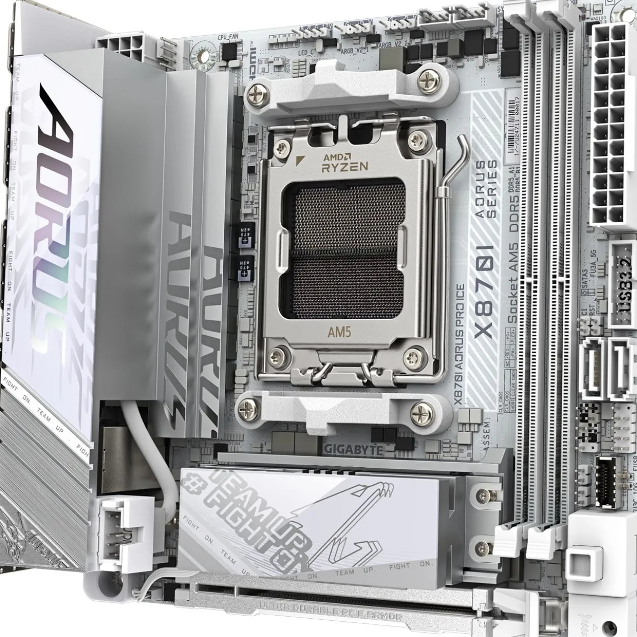 Gigabyte X870I AORUS pro ICE AMD X870 So.AM5 DDR5 Mini-ITX Retail