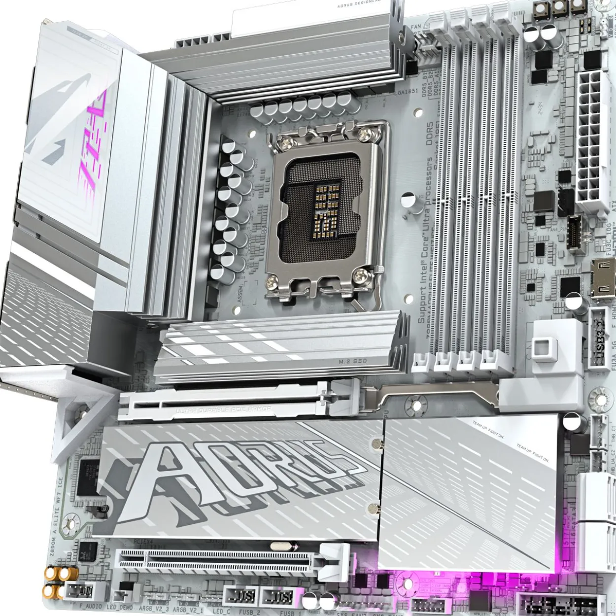 Gigabyte Z890M AORUS Elite WiFi7 ICE Intel Z890 So.1851 DDR5 mATX Retail