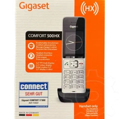 Gigaset COMFORT 500HX silber schwarz