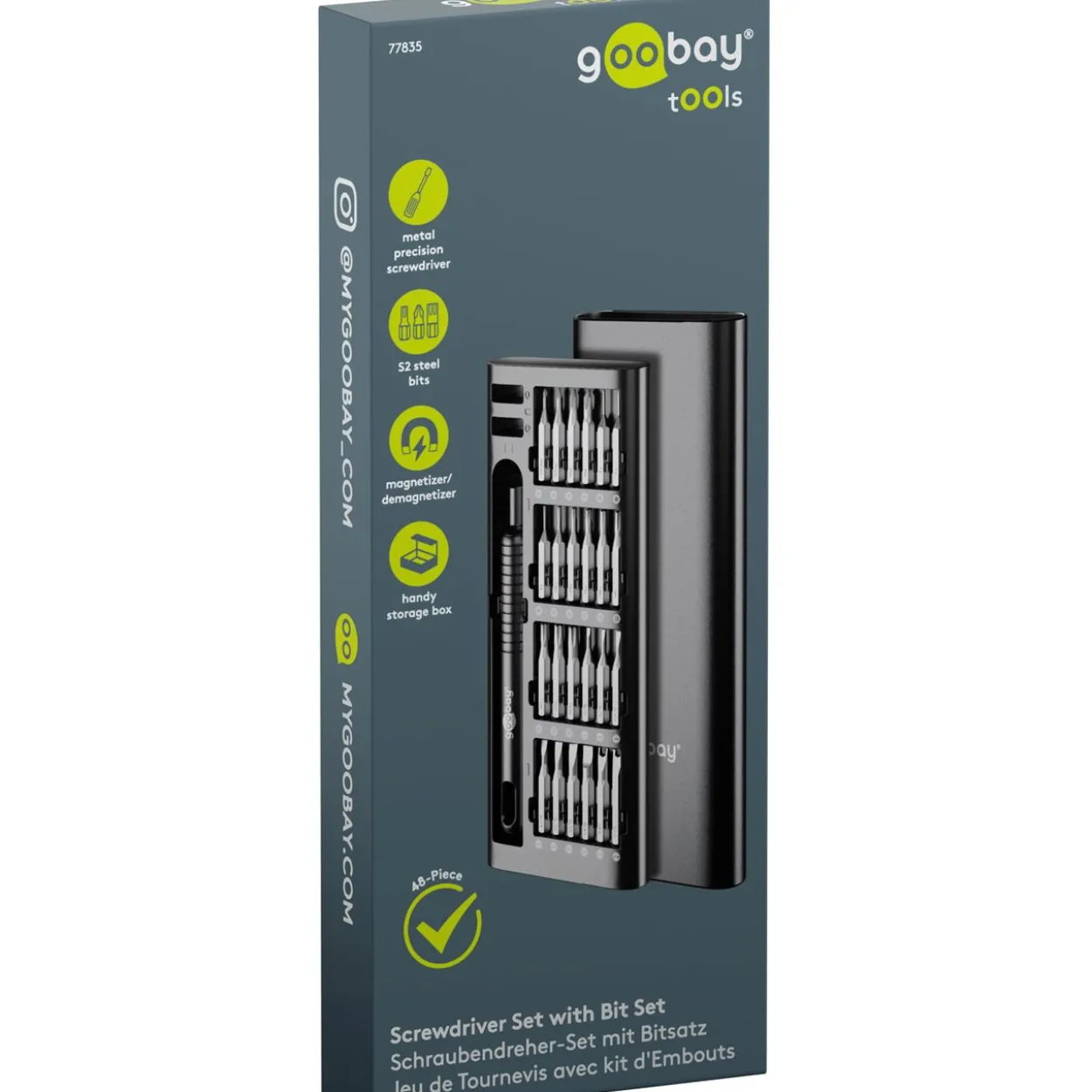 goobay Bit-Set 77835, 49-tlg.