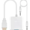 goobay HDMI/VGA Adapter, weiss