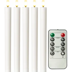 goobay LED-Kerzen weiß, 5 St.