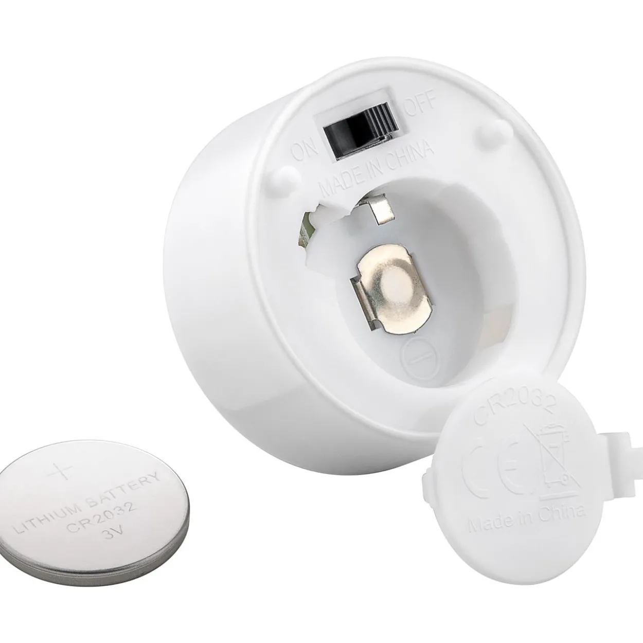 goobay LED-Teelichter weiß, 4 St.
