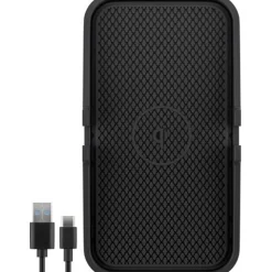 goobay Schnellladematte Induktive Ladestation schwarz, 15 Watt