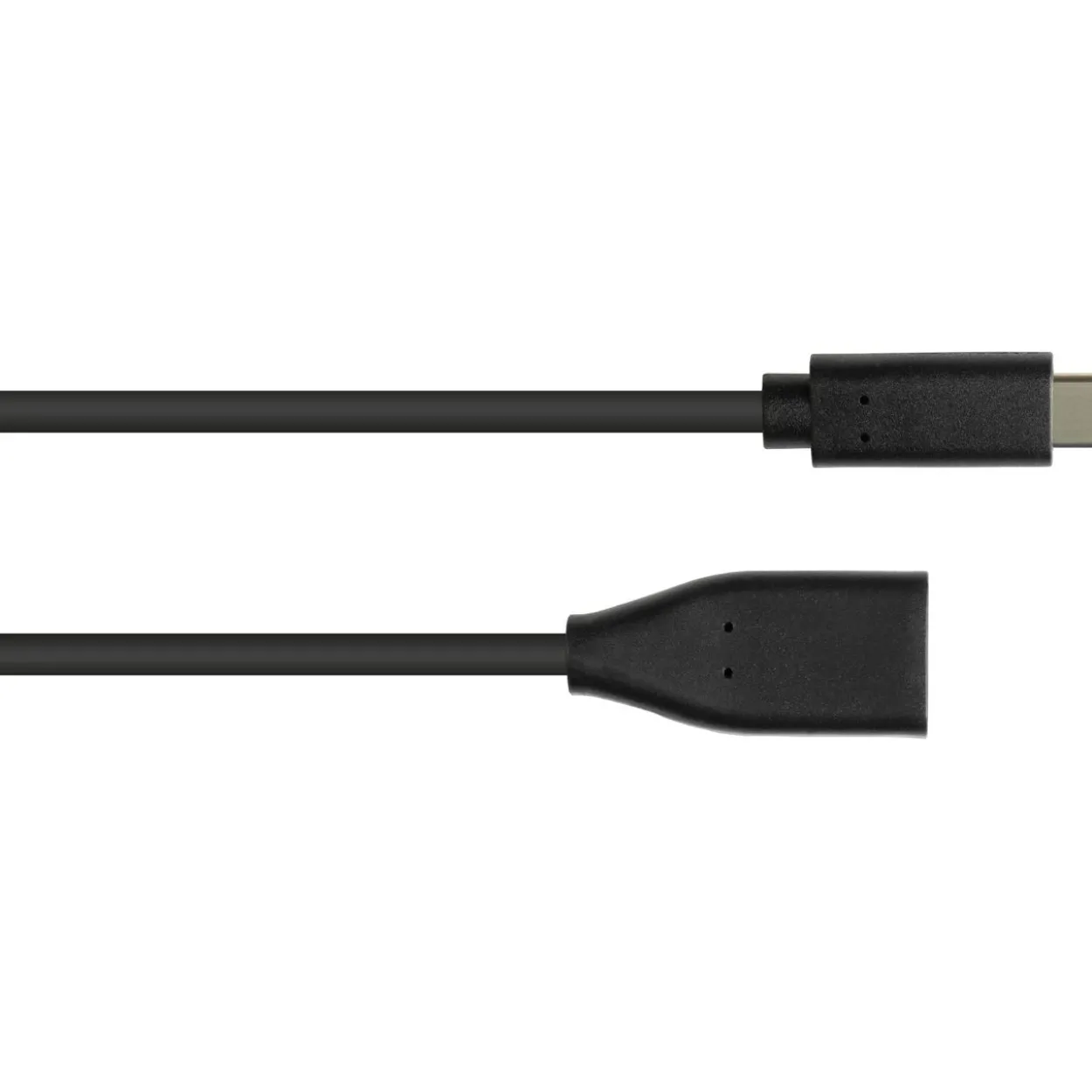 Good Connections Adapterkabel USB 3.2 Gen.1 / USB 3.0 OTG (On-the-go), USB-CÖ Stecker an USB A Buchse, schwarz, 0,1m,