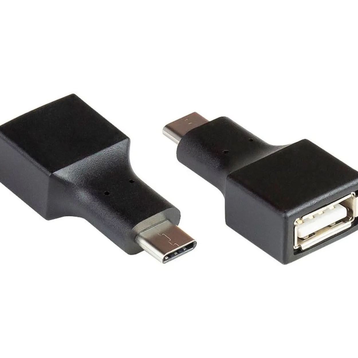 Good Connections Adapter USB 2.0 USB-CÖ Stecker an Buchse A, schwarz, ®
