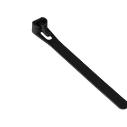 Good Connections Kabelbinder Wiederverwendbar 7,4mm x200mm schwarz 100 Stück