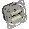Good Connections Netzwerkdose Cat. 6A, 2xRJ45, geschirmt, vertikale Kabelzuführung, ohne Zentralstück/-Abdeckrahmen