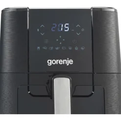 Gorenje Heißluftfritteuse AF1350DWB (schwarz, 1.350 Watt, Korb 5,4 Liter, mit Sichtfenster)