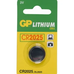 GP Batteries Knopfzelle CR2025 Lithium 3.0 V 1er Pack