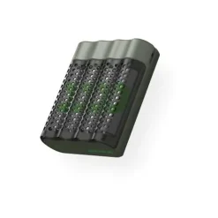 GP M452U 4-Port Akku-Schnellladegerät inkl. Akkus