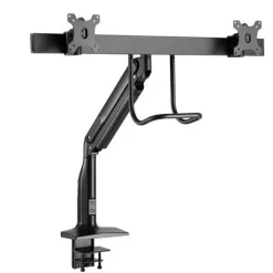 Hagor HA Gasliftarm Dual Vollbeweglicher Monitor-Tischhalter fuer 2x 43-81cm screens max VESA 100x100mm 2x 2,5-10kg Traglast