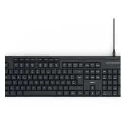 hama CK-200 Tastatur kabelgebunden schwarz