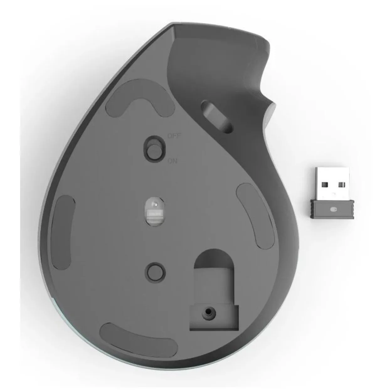 hama EWM-700R Multi-Device Maus ergonomisch kabellos anthrazit