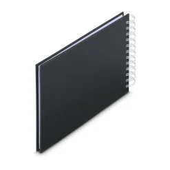 hama Fotoalbum Fine Art neutral 24,0 x 17,0 cm, 50 weiße Seiten