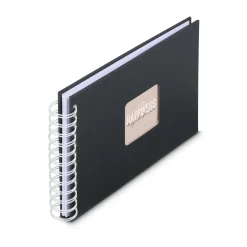 hama Fotoalbum Fine Art neutral 24,0 x 17,0 cm, 50 weiße Seiten