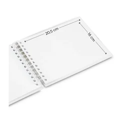 hama Fotoalbum Fine Art neutral 24,0 x 17,0 cm, 50 weiße Seiten