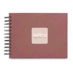 hama Fotoalbum Fine Art neutral 24,0 x 17,0 cm, 50 schwarze Seiten Terra