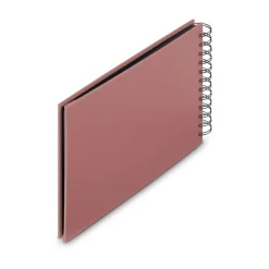 hama Fotoalbum Fine Art neutral 24,0 x 17,0 cm, 50 schwarze Seiten Terra