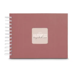 hama Fotoalbum Fine Art neutral 24,0 x 17,0 cm, 50 weiße Seiten Terra
