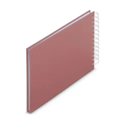 hama Fotoalbum Fine Art neutral 24,0 x 17,0 cm, 50 weiße Seiten Terra