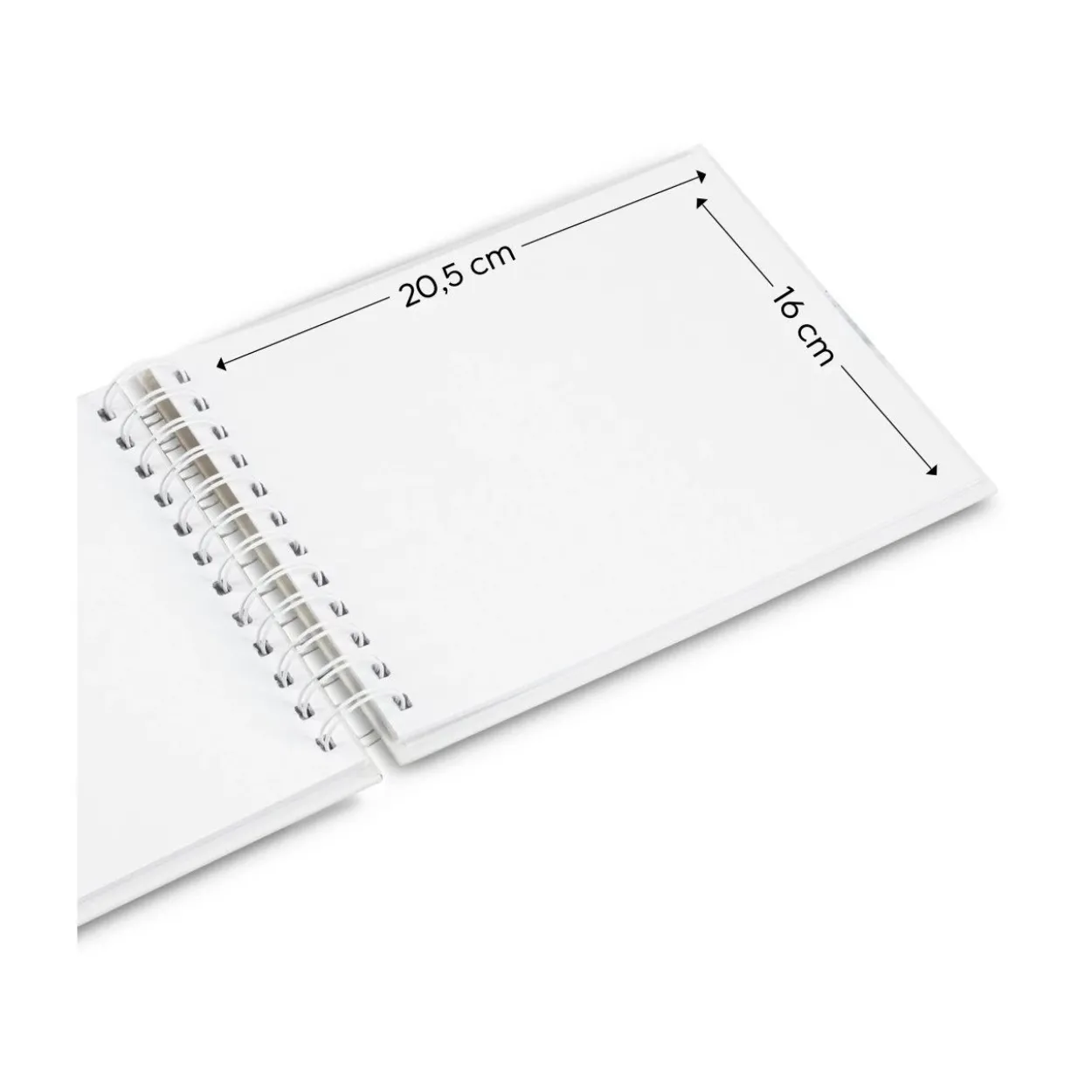 hama Fotoalbum Fine Art neutral 24,0 x 17,0 cm, 50 weiße Seiten Terra