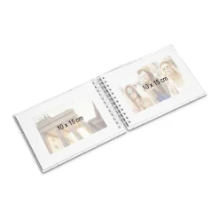 hama Fotoalbum Fine Art neutral 24,0 x 17,0 cm, 50 weiße Seiten Terra