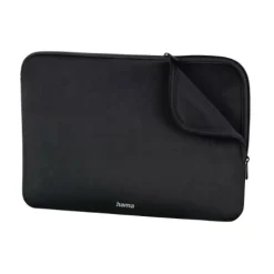 hama Laptophülle Neoprene Kunstfaser schwarz bis 44,0 cm (17,3 Zoll)