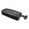 hama Mini S6 Aktenvernichter mit Streifenschnitt P-1, 8 mm, bis 6 Blatt, schwarz