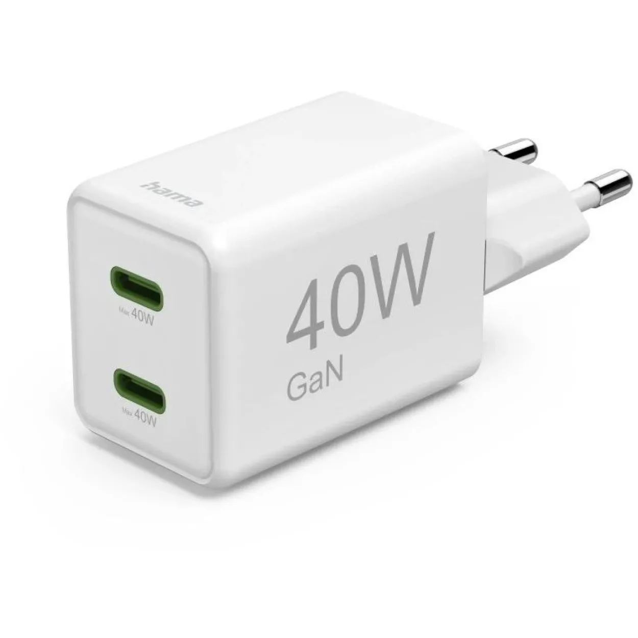 hama Super Mini Ladeadapter weiß, 40 Watt