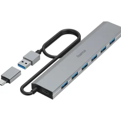 Hama USB-Hub 7-Ports USB 3.2 Gen1 5 Gbit/s