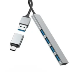 Hama USB-Hub 4-Ports USB 3.2 Gen1 5 Gbit/s