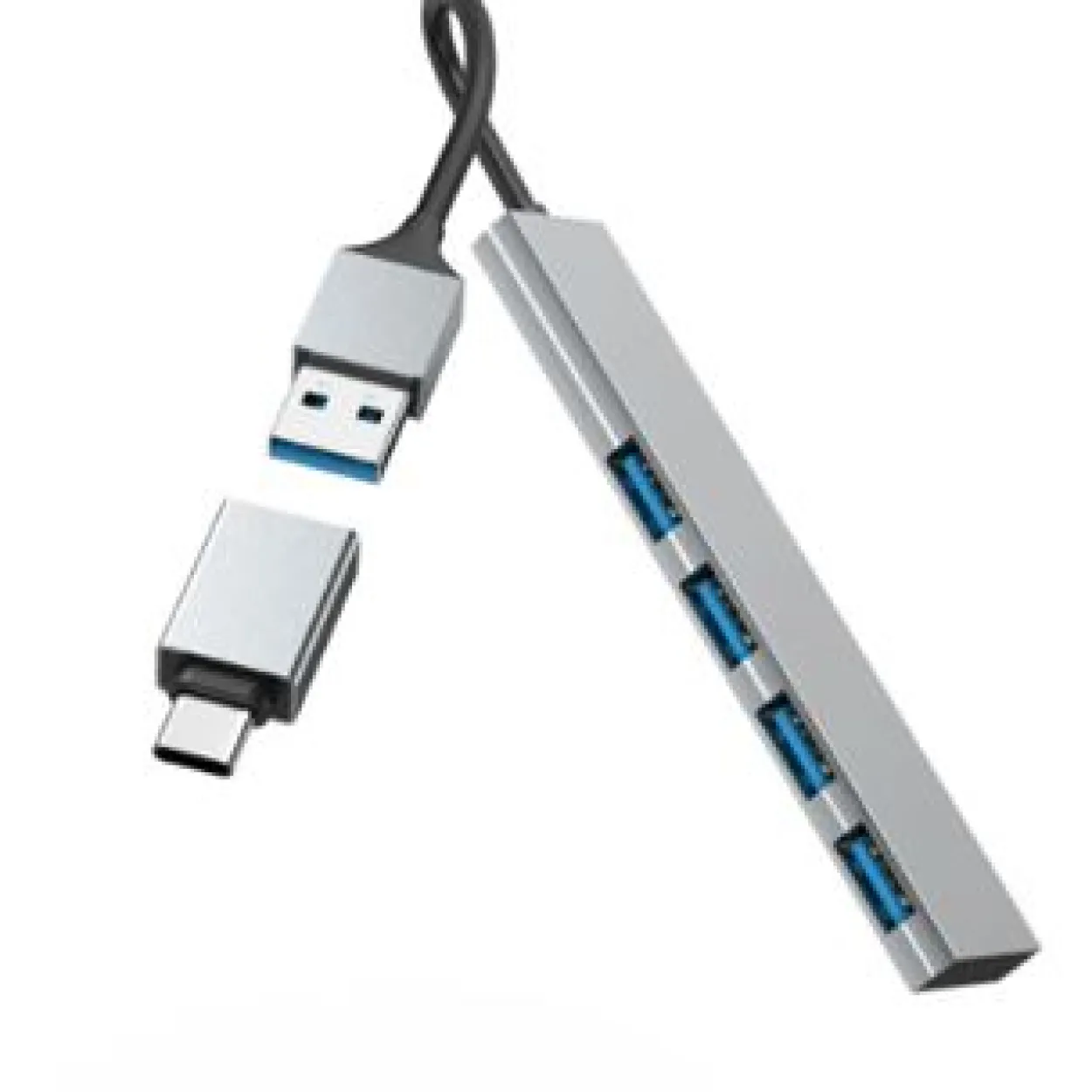 Hama USB-Hub 4-Ports USB 3.2 Gen1 5 Gbit/s