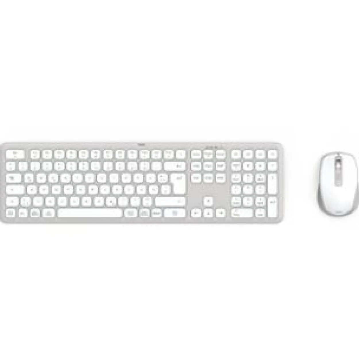hama WK-550 Tastatur-Maus-Set kabellos weiß
