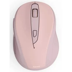 hama WM-400 Maus ergonomisch kabellos pink