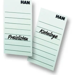 HAN 8 Beschriftungsetiketten weiß