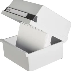 HAN Karteikasten, A5 quer, für 800 Karten, lichtgrau (965-11)