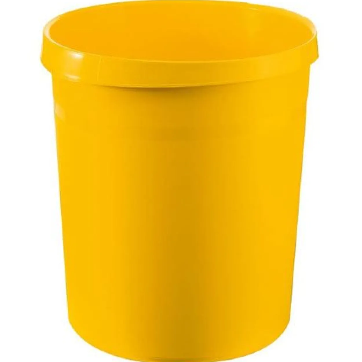 HAN Papierkorb GRIP, 18 Liter, rund, gelb